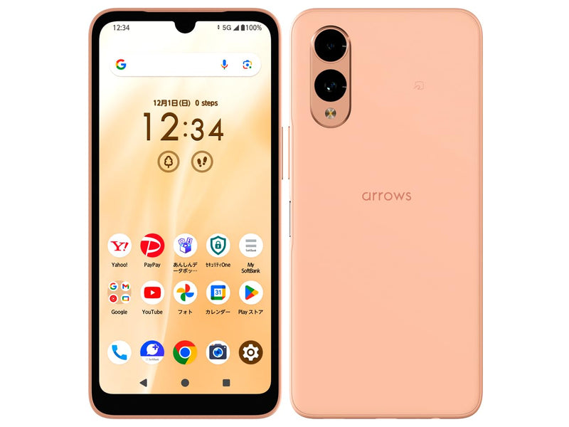 arrows We2 A402FC 64GB ライトオレンジ SIMフリー SoftBank Y!mobileモデル