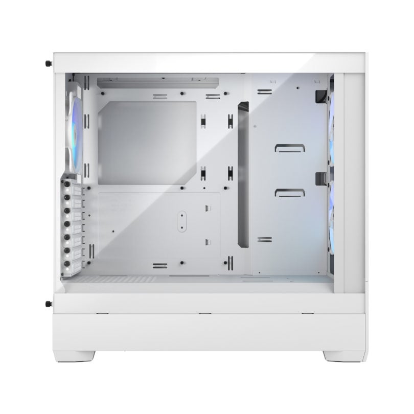 ゲーミングPC Fractal Design Pop Air RGB TG White 内部画像ビュー