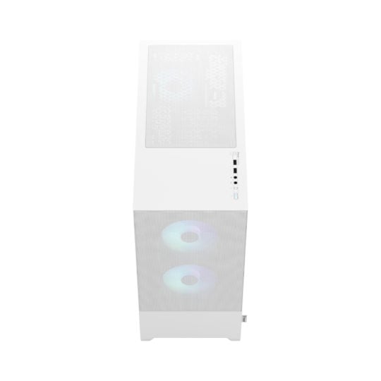 ゲーミングPC Fractal Design Pop Air RGB TG White 上面画像ビュー
