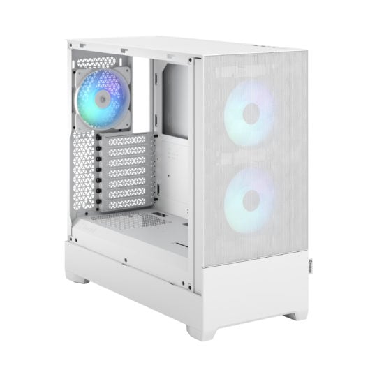 ゲーミングPC Fractal Design Pop Air RGB TG White 内部画像ビュー